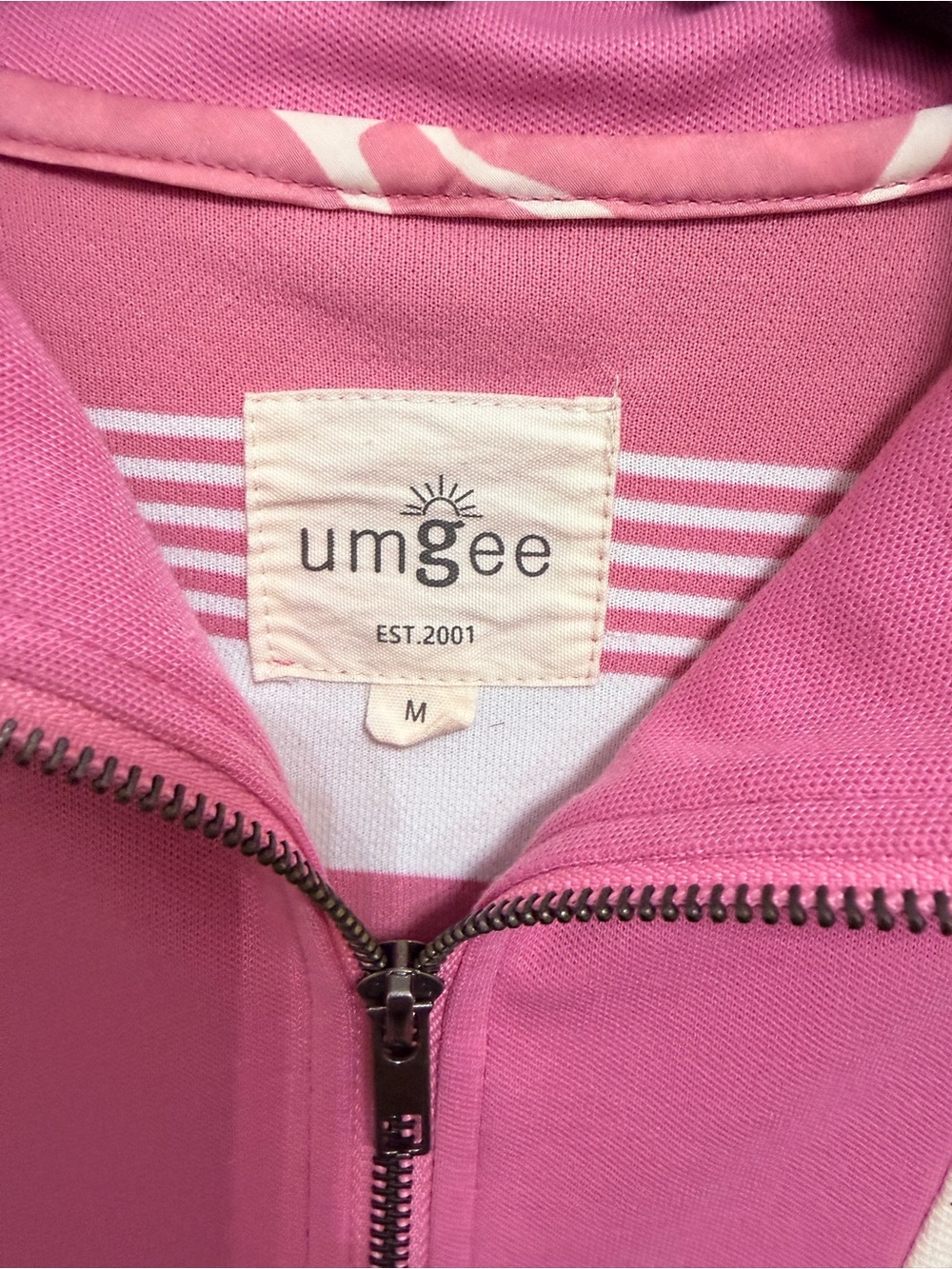 Umgee Pink One-Piece Zip dress